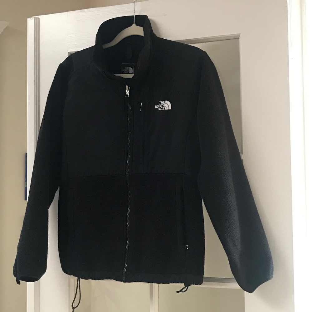 THE NORTH FACE DENALI 2 JACKET, WOMENS, BLACK, SIZE LARGE